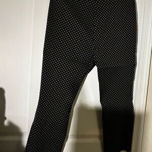 Jules & Leopold Black and White print capri pants